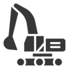 Mining Excavator Icon
