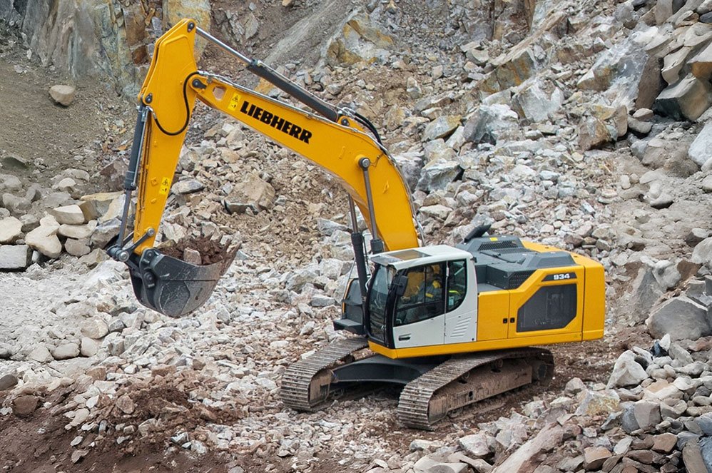 Liebherr R 934 Litronic Excavator on Desi Machines