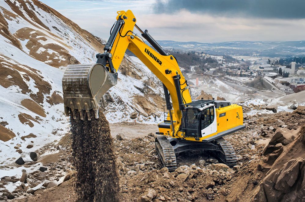 Liebherr R 972 Litronic Mining Excavator