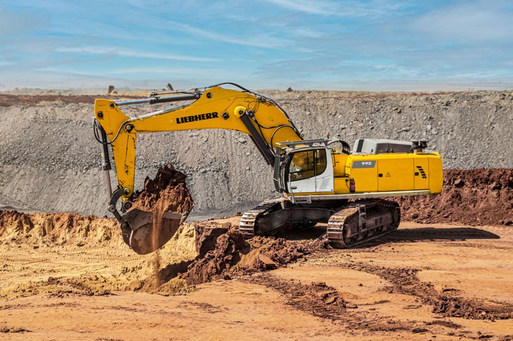 Liebherr R 992 Litronic Mining Excavator