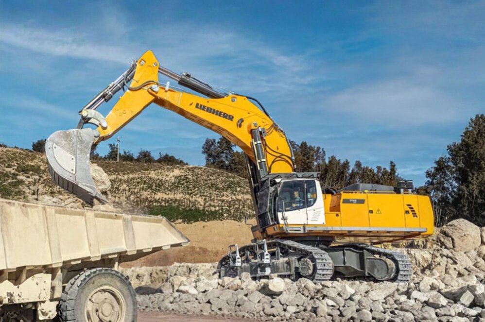 Liebherr R 998 SME Litronic minning Excavator | Desi Machines