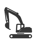 Medium Excavator Icon