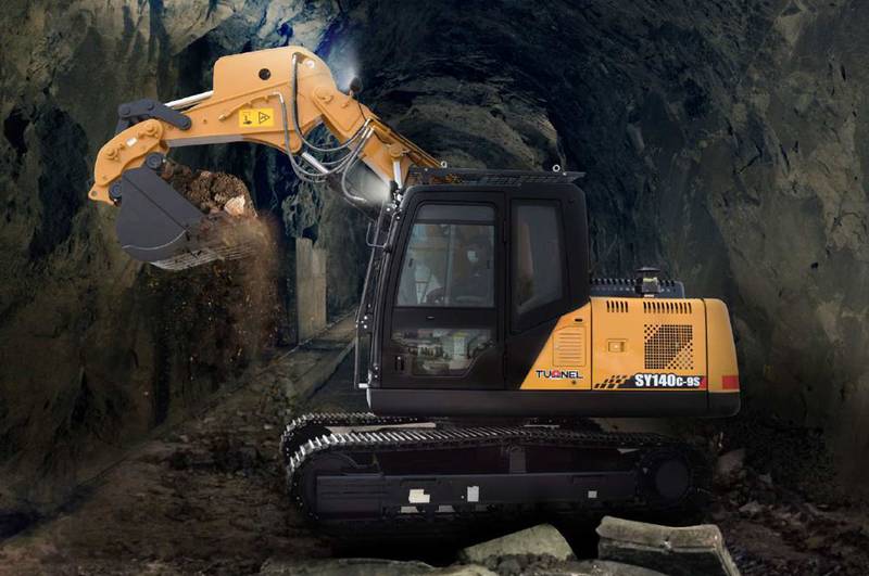 Sany SY140C-9/9S Tunnel Excavator | Desi Machines