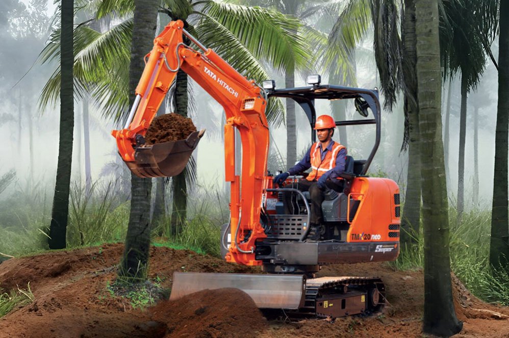 Tata Hitachi TMX 20 Neo Mini Excavator | Price and Specs on Desi Machines