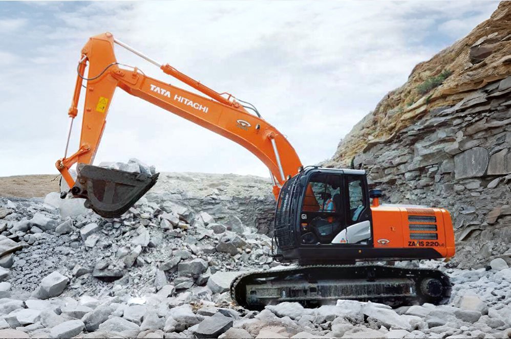 Tata Hitachi ZAXIS 220LC Excavator | Price and Specs on Desi Machines
