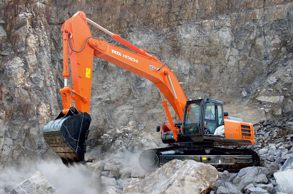 Tata Hitachi ZAXIS 400MTH Excavator | Price and Specs on Desi Machines