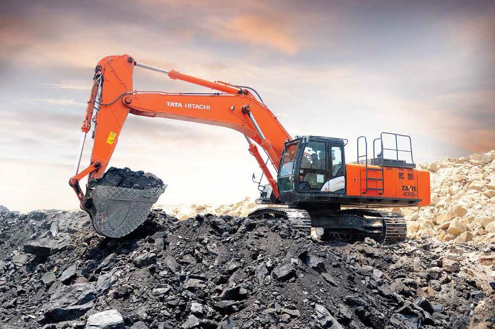 Tata Hitachi ZAXIS 470H Mining Excavator | Price and Specs on Desi Machines