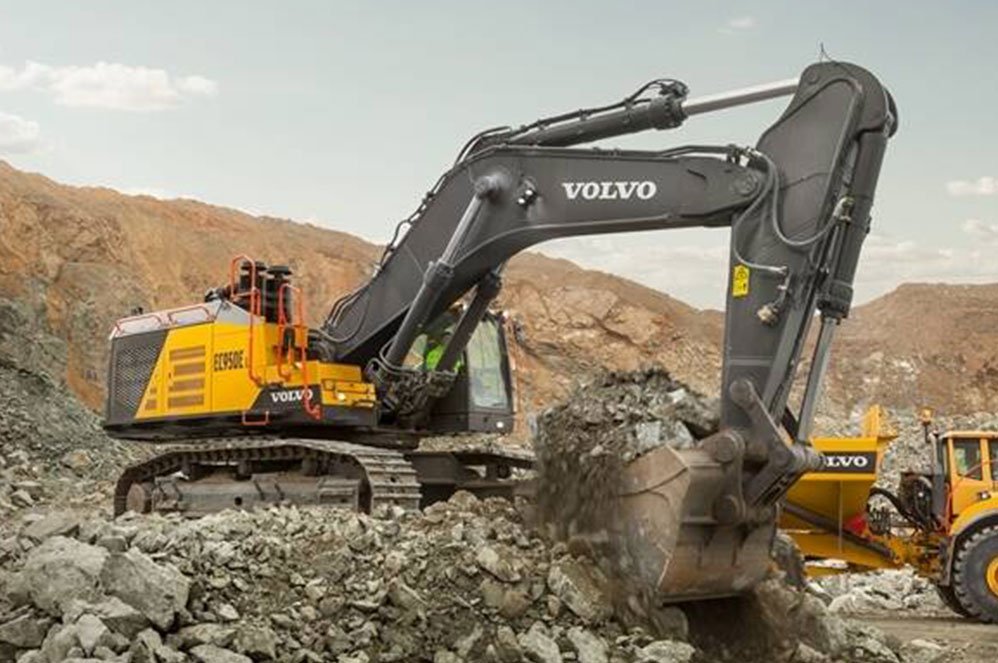 Volvo EC950E mining excavator