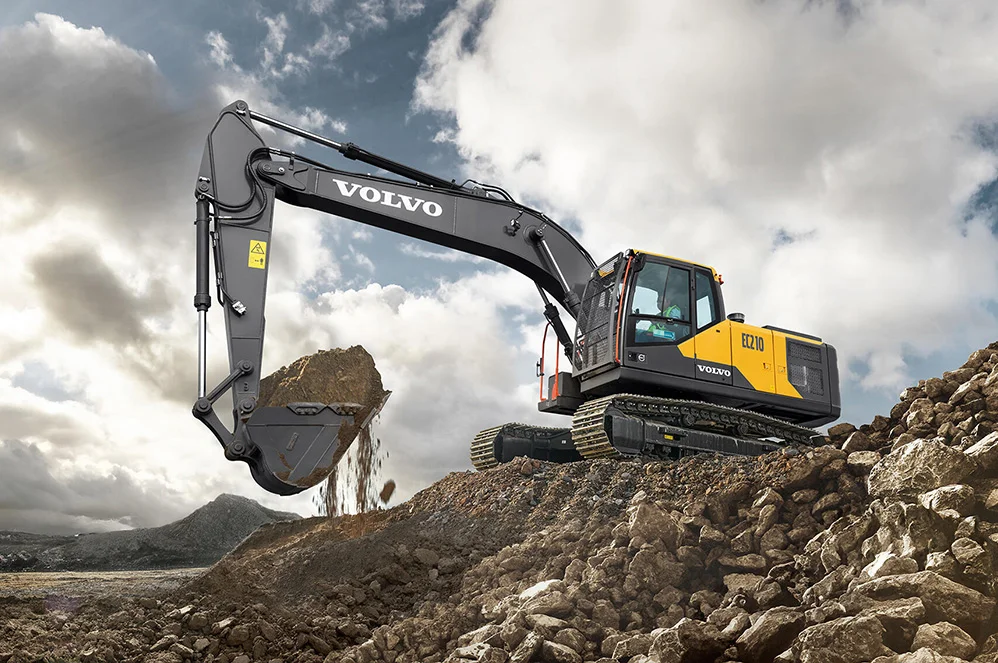 volvo 210 excavator price in india
