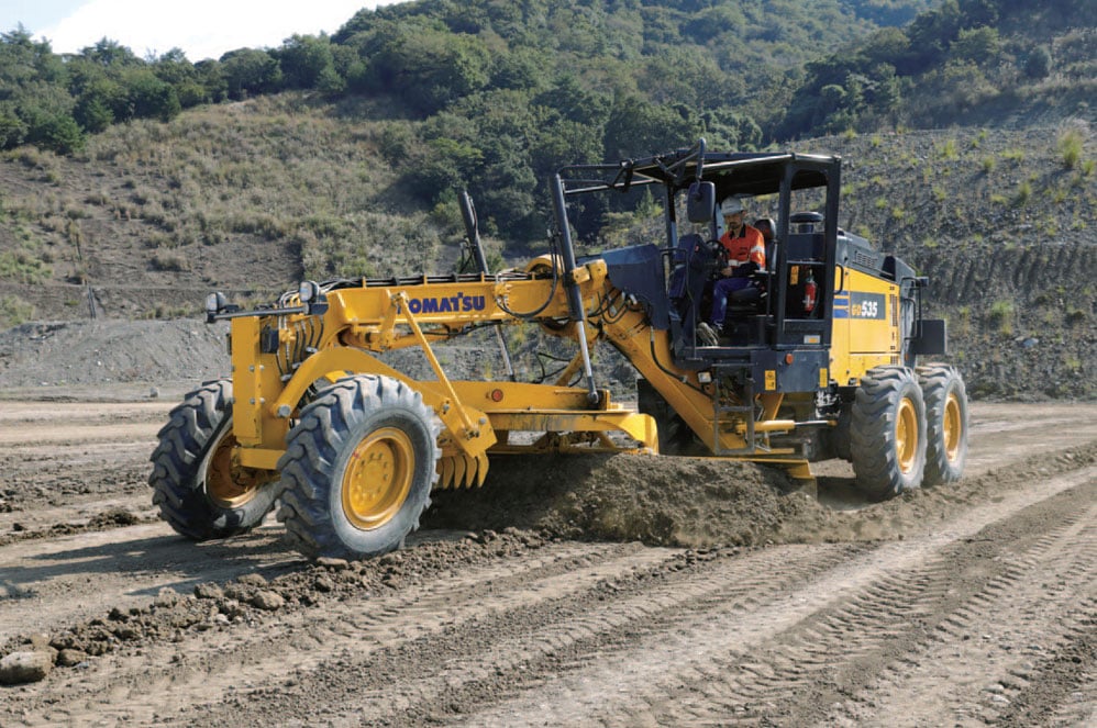 Komatsu GD 535-6 Motor grader, Komatsu GD 535-6 price, Komatsu GD 535-6 specification, Komatsu GD 535-6 price in india