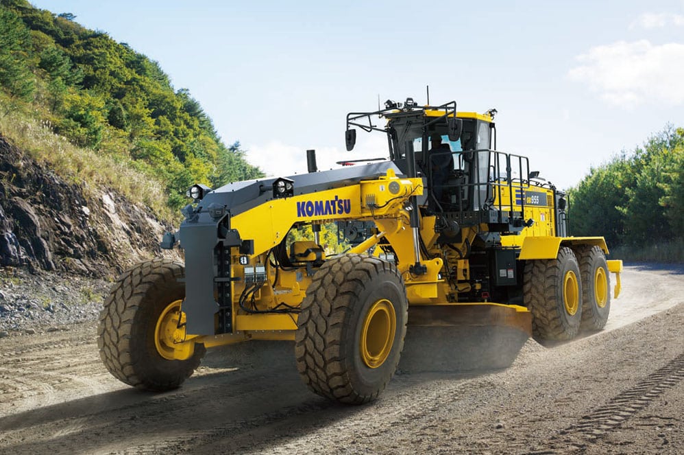 Komatsu GD 955-7 Motor grader, Komatsu GD 955-7 price, Komatsu GD 955-7 specification, Komatsu GD 955-7 price in india