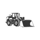 small wheel loader icon