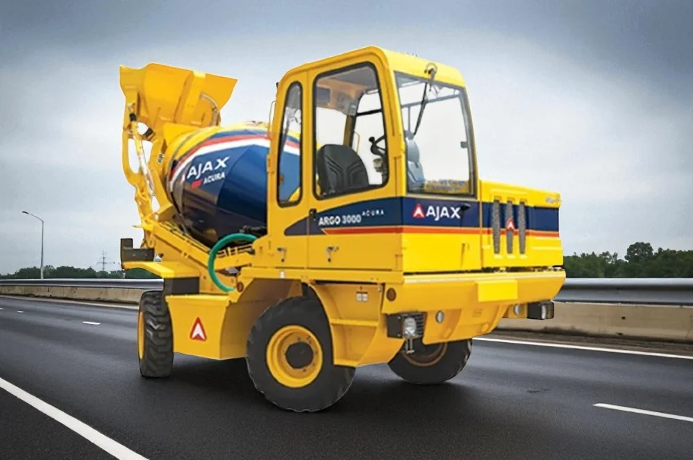 Ajax Argo 3000 | Self Loading Concrete Mixer Price