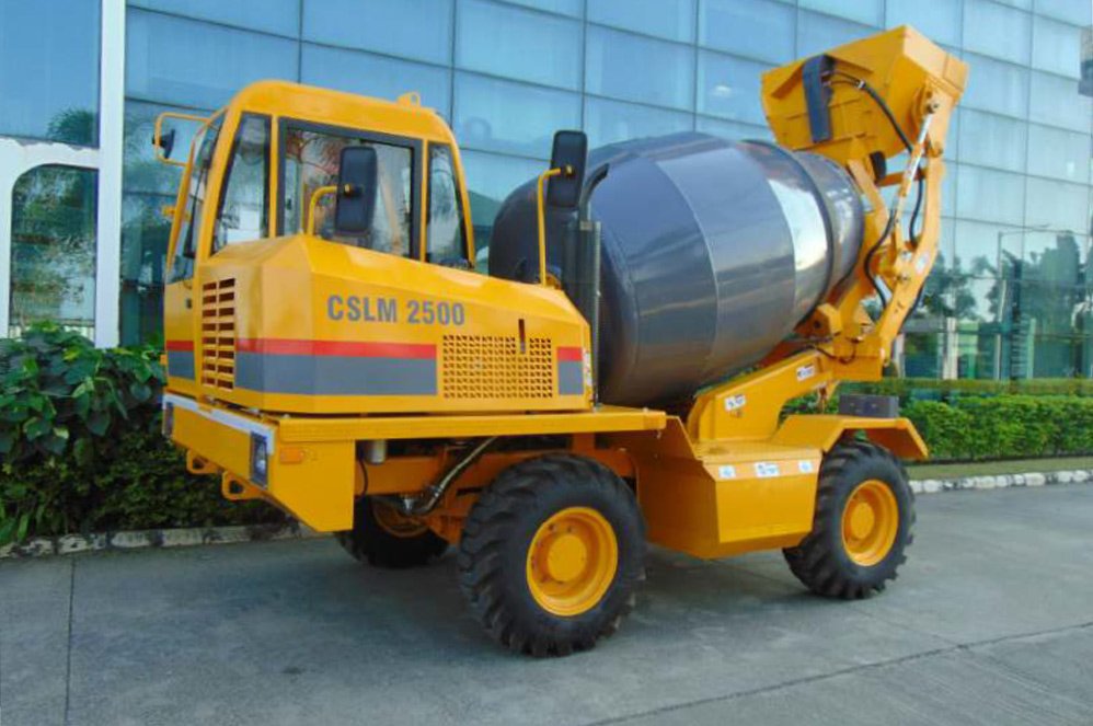 CONMAT CSLM 2500 | Self Loading Concrete Mixer