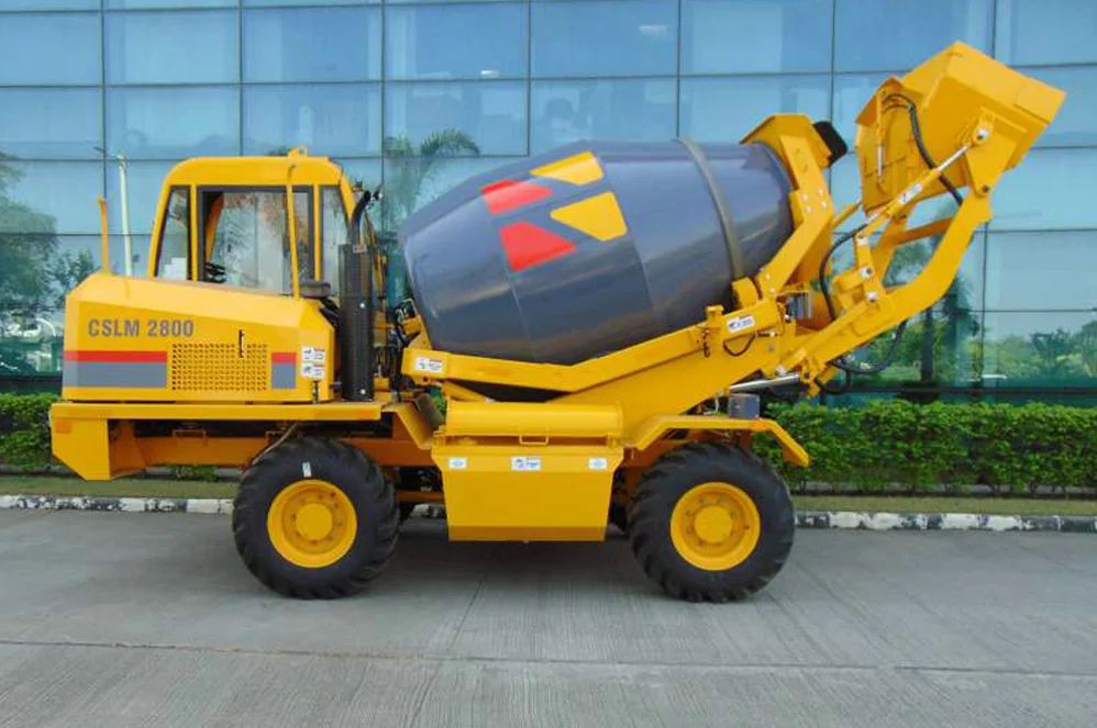 CONMAT CSLM 2800 | Self Loading Concrete Mixer