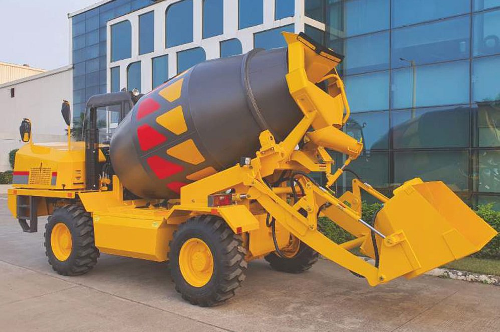 CONMAT CSLM 4800 | Self Loading Concrete Mixer