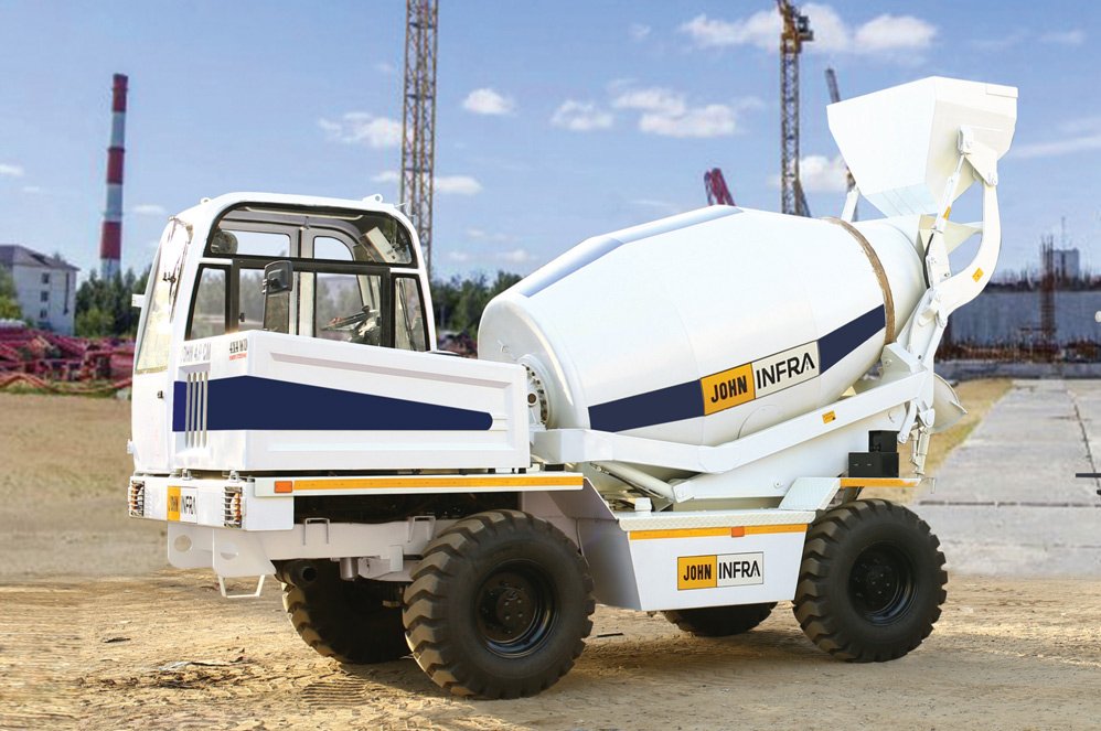 JOHN SLCM 4.3 | Self Loading Concrete Mixer