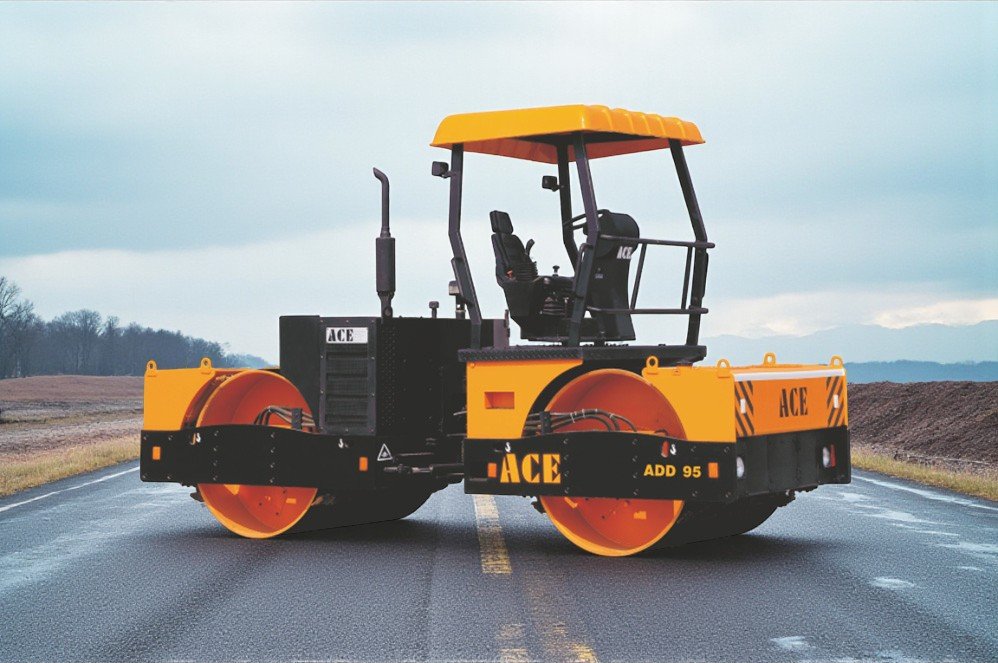 ACE ADD - 95 Tandem Roller Compactor | Desi Machines