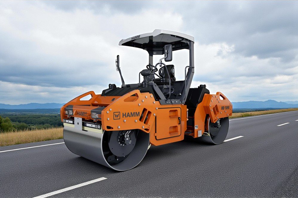 HAMM HD 109i VV Tandem Roller Compactor | Desi Machines