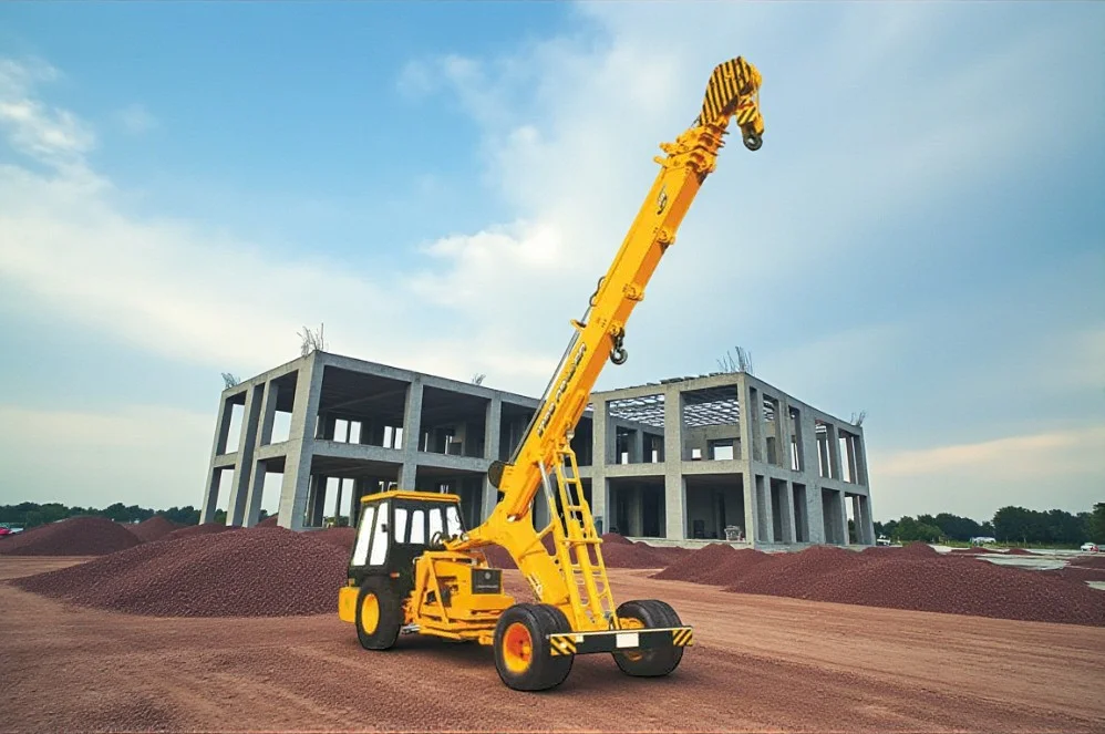 Indo Power 14T Hydraulic Crane | Desi Machines