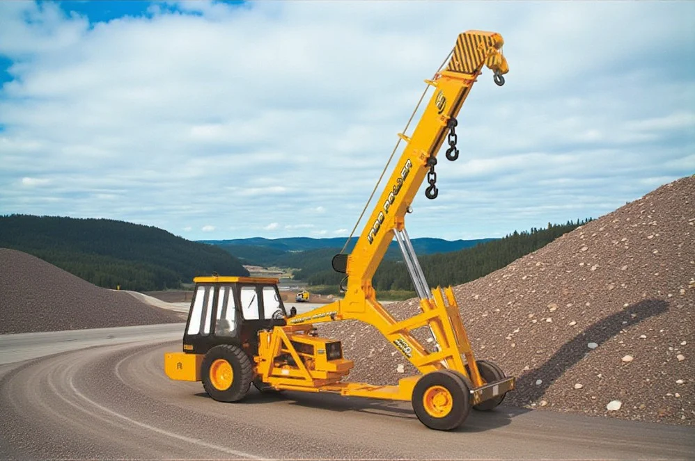 Indo Power 25T Mining Master Hydra Crane | Desi Machines